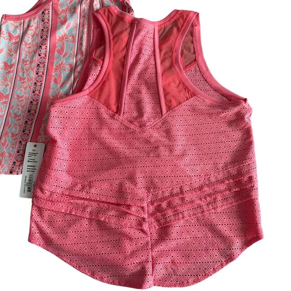LUCKY IN LOVE Bethanie Mattek Sands Owned Set of 2 Tennis Sport Tanks Size M NEW - Picture 4 of 6